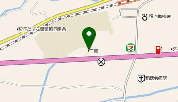 和歌山三菱自動車販売粉河店の地図画像