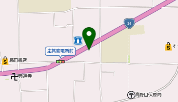 和歌山三菱自動車販売高野口店の地図画像