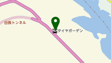 タイヤガーデン熊野川の地図画像