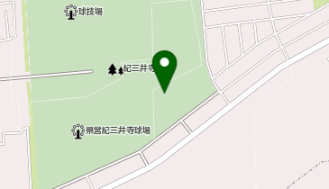 和歌山県紀三井寺陸上競技場の地図画像