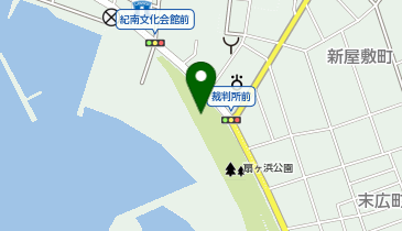 田辺市立武道館の地図画像