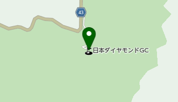日本ダイヤモンドゴルフ倶楽部の地図画像