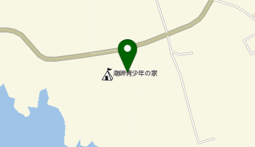 和歌山県立潮岬青少年の家プールの地図画像