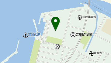 広川町民多目的広場の地図画像
