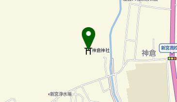 お燈まつりの地図画像