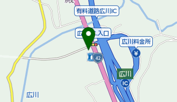 栗山園の地図画像