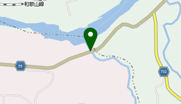 紀の川自転車道の地図画像