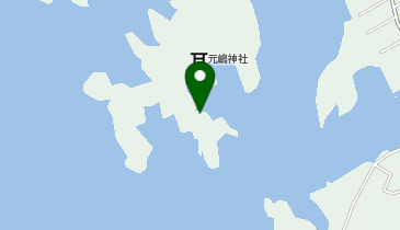 田辺元島の地図画像
