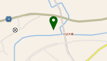 日高川川辺大橋付近の地図画像