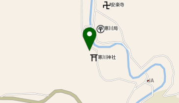 寒川神社の地図画像