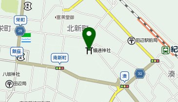 蟻通神社の地図画像