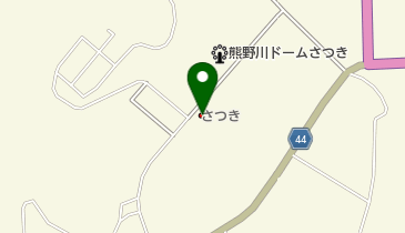 熊野川温泉の地図画像