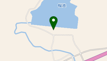 桜池の地図画像