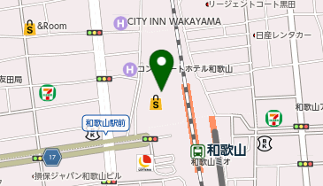 近鉄百貨店和歌山店の地図画像