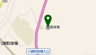 郡家警察署の地図画像