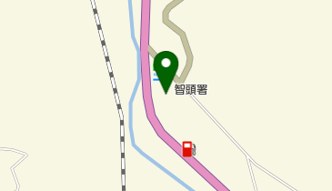 智頭警察署の地図画像