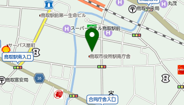 鳥取市保健所の地図画像