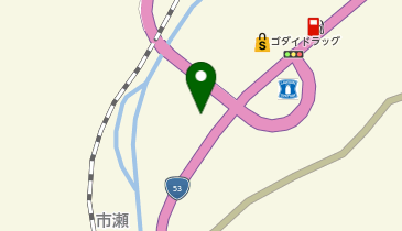 八頭消防署智頭出張所の地図画像