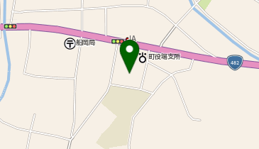 八頭町立船岡図書館の地図画像