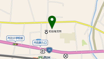 八頭町立八東図書館の地図画像