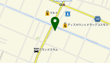 葬仙米原ホールの地図画像