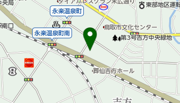鳥取県立歯科衛生専門学校の地図画像