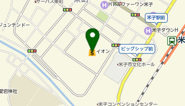専門学校坪内総合ビジネスカレッジ米子キャンパスの地図画像