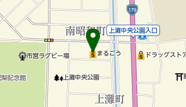 まるごう倉吉東店の地図画像