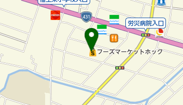 フーズマーケットホック皆生店の地図画像