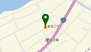 まるごう淀江店の地図画像