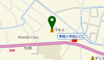マルイ車尾店の地図画像
