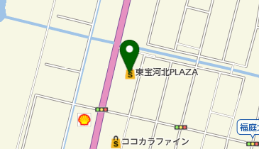 東宝河北PLAZAの地図画像