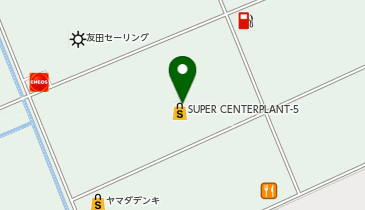 SUPER CENTER PLANT-5境港店の地図画像