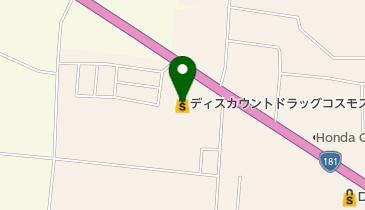 ディスカウントドラッグコスモス伯耆町店の地図画像