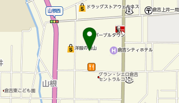 ハニーズ倉吉店の地図画像
