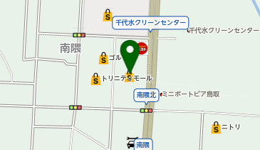 ハニーズ鳥取店の地図画像