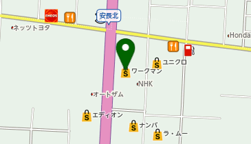 ワークマンプラス鳥取安長店の地図画像