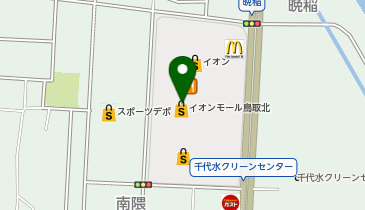 H&Mイオンモール鳥取北店の地図画像