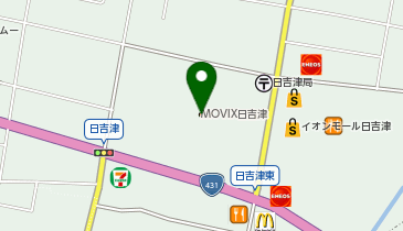 H&Mイオンモール日吉津の地図画像