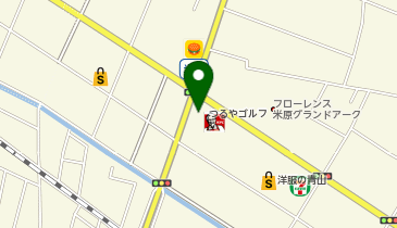 つるやゴルフ米子店の地図画像