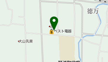 ベスト電器東伯店の地図画像