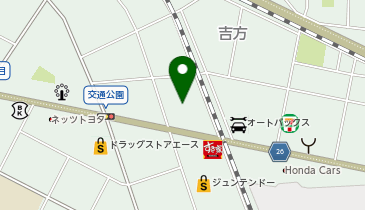 ブックセンターコスモ吉方店の地図画像