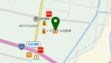 宮脇書店イオンモール日吉津店の地図画像