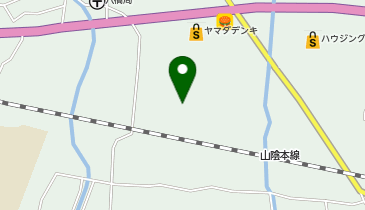 ダイソー東伯シティアプト店の地図画像