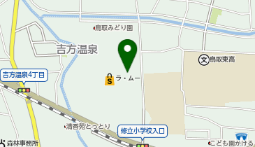 ダイソー鳥取立川店の地図画像