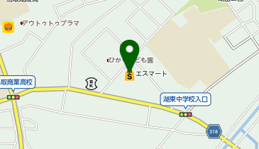 ダイソーエスマート湖山店の地図画像