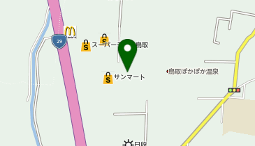 ワークマンシューズ鳥取古海店の地図画像