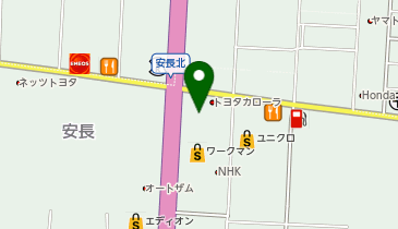 トヨタカローラ鳥取鳥取店の地図画像
