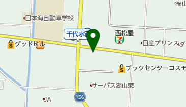 東鳥取三菱自動車販売湖山店の地図画像