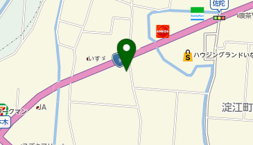 ジープ米子の地図画像